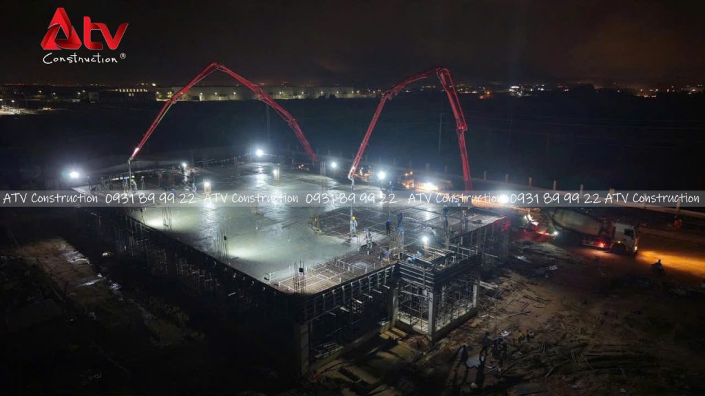 tổng thầu xây dựng công nghiệp nhà xưởng