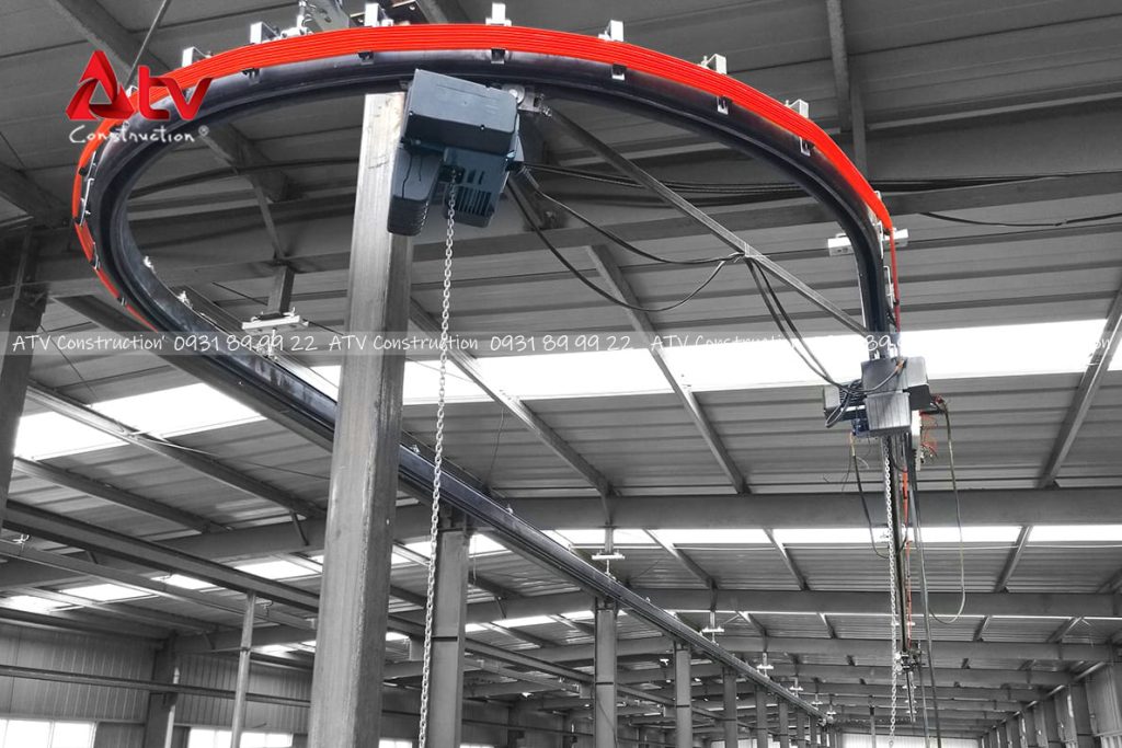 ưu điểm cầu trục trong nhà xưởng