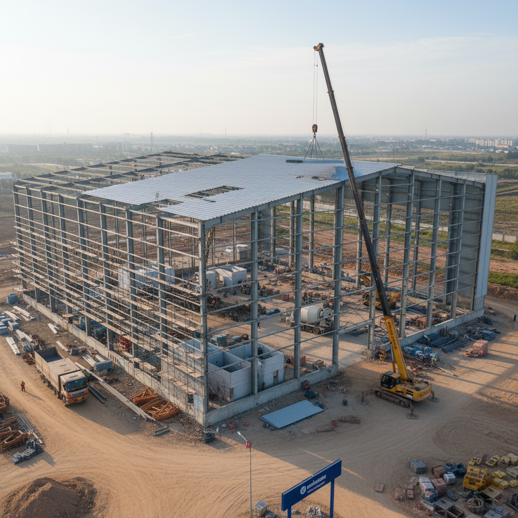 Xây Nhà Xưởng KCN Long Hậu Trọn Gói – Giải Pháp Cho Doanh Nghiệp Sản Xuất