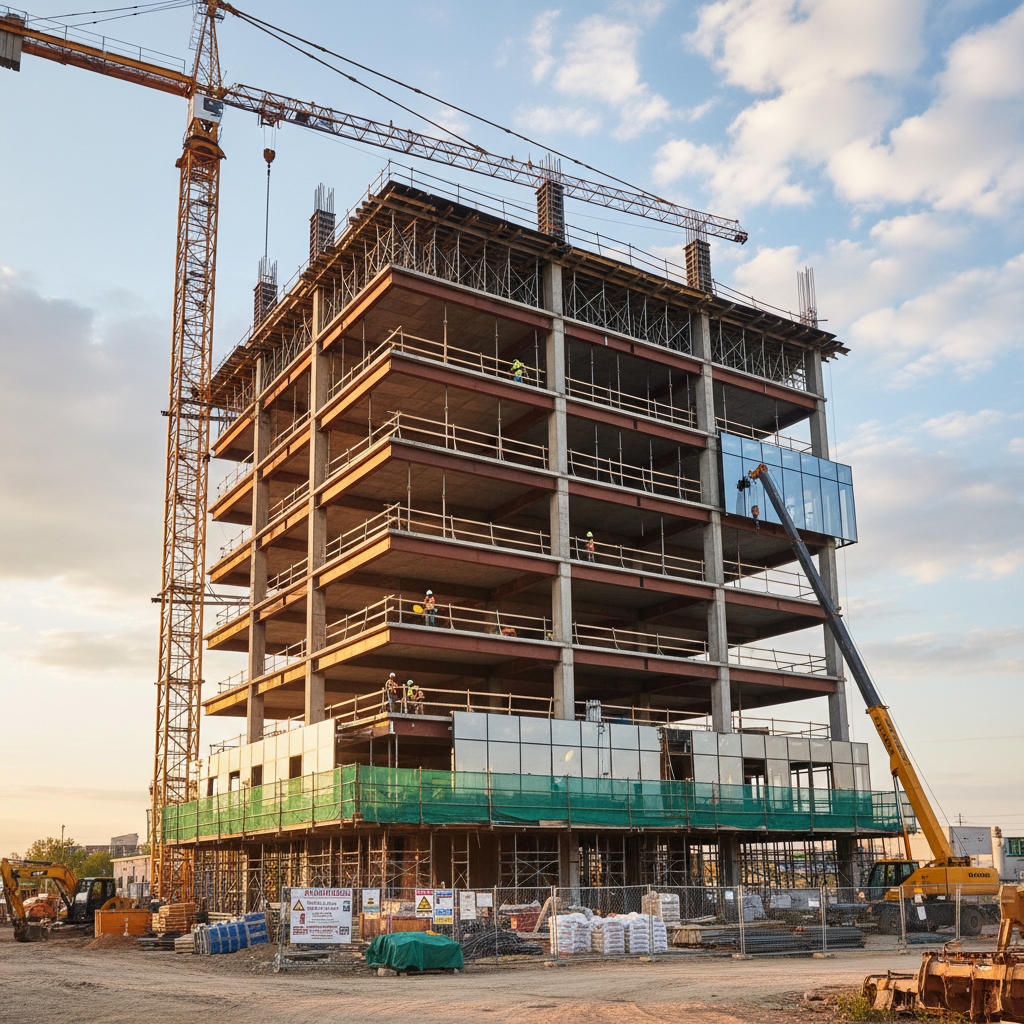 Xây Văn Phòng 8 Tầng Hết Bao Nhiêu Tiền?