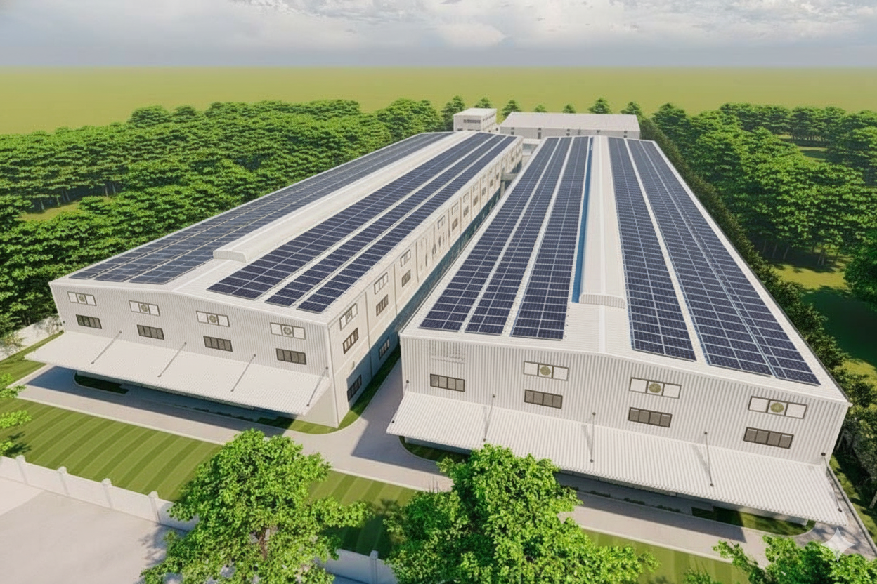 Xây Dựng Nhà Xưởng Xanh Tiết Kiệm Năng Lượng