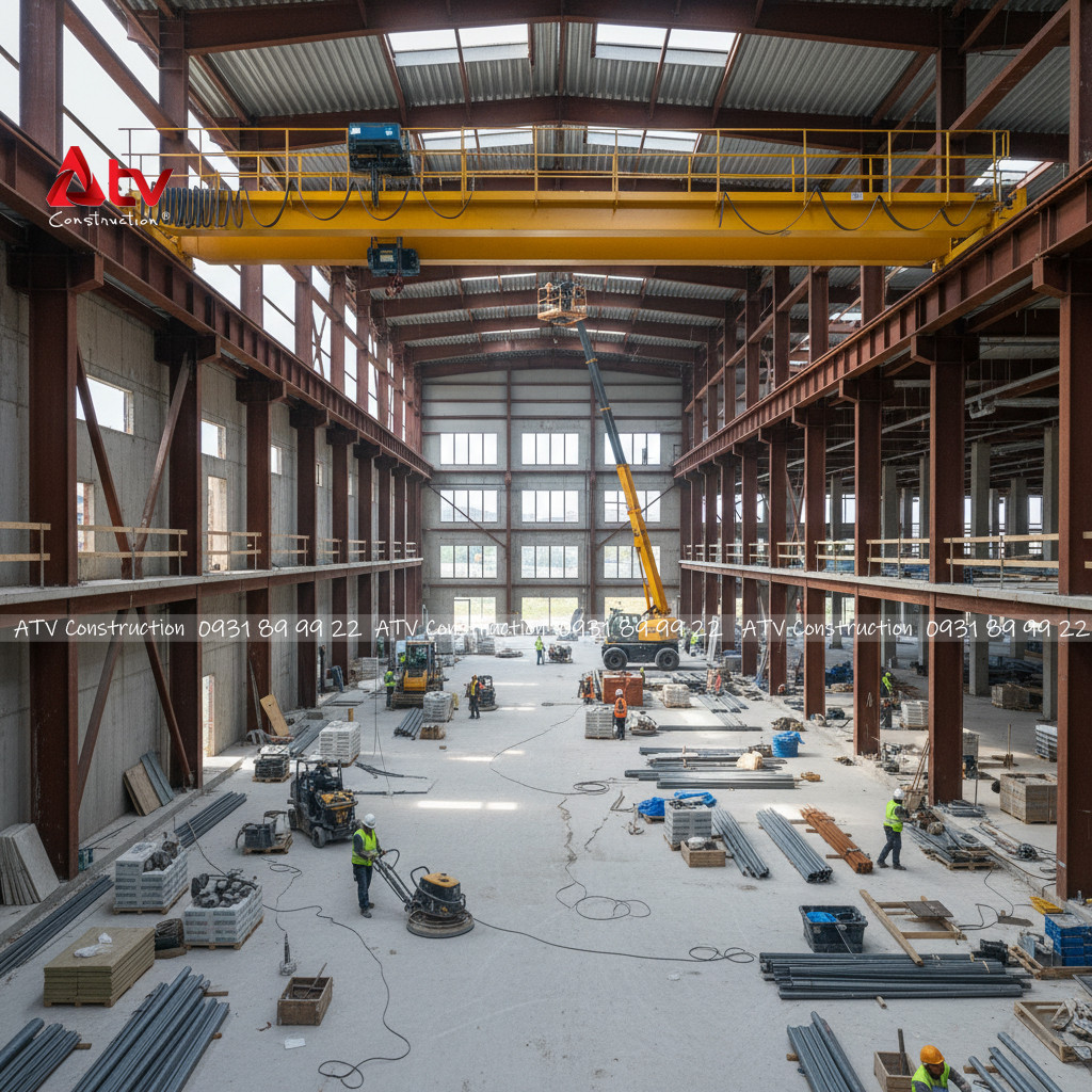 Báo Giá Thiết Kế Và Thi Công Nhà Xưởng Đầy Đủ