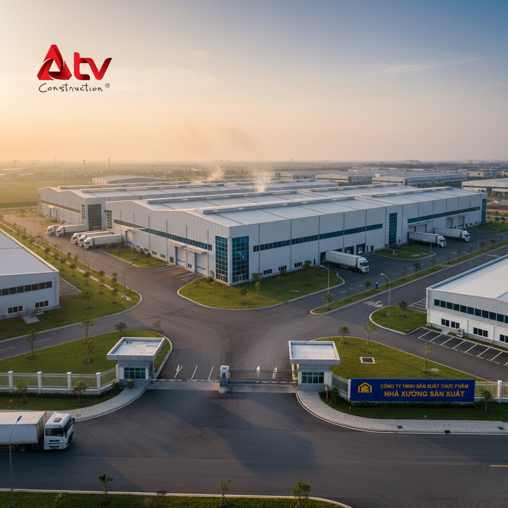 chi phí bản vẽ xây dựng nhà xưởng