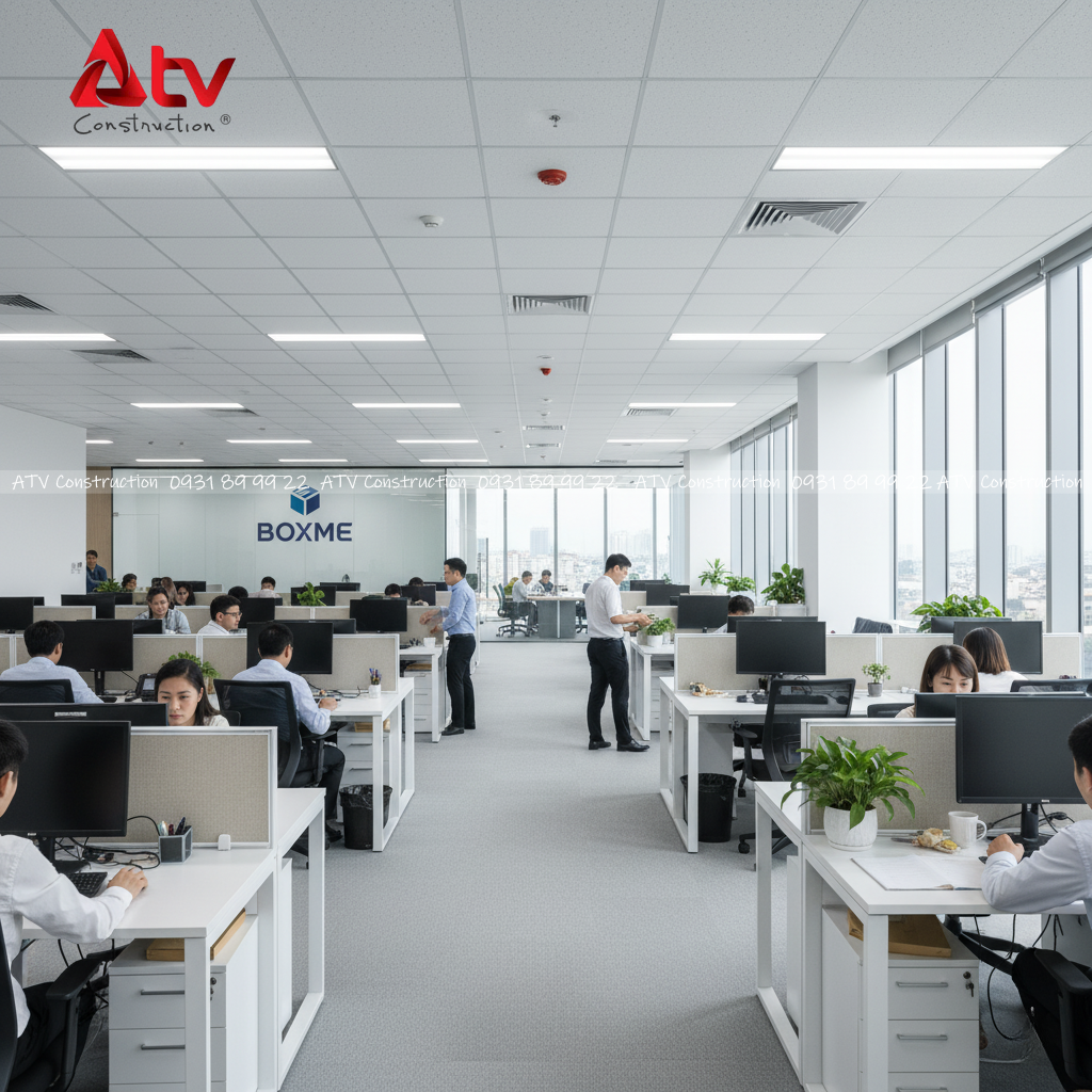 hạng mục thi công văn phòng tphcm