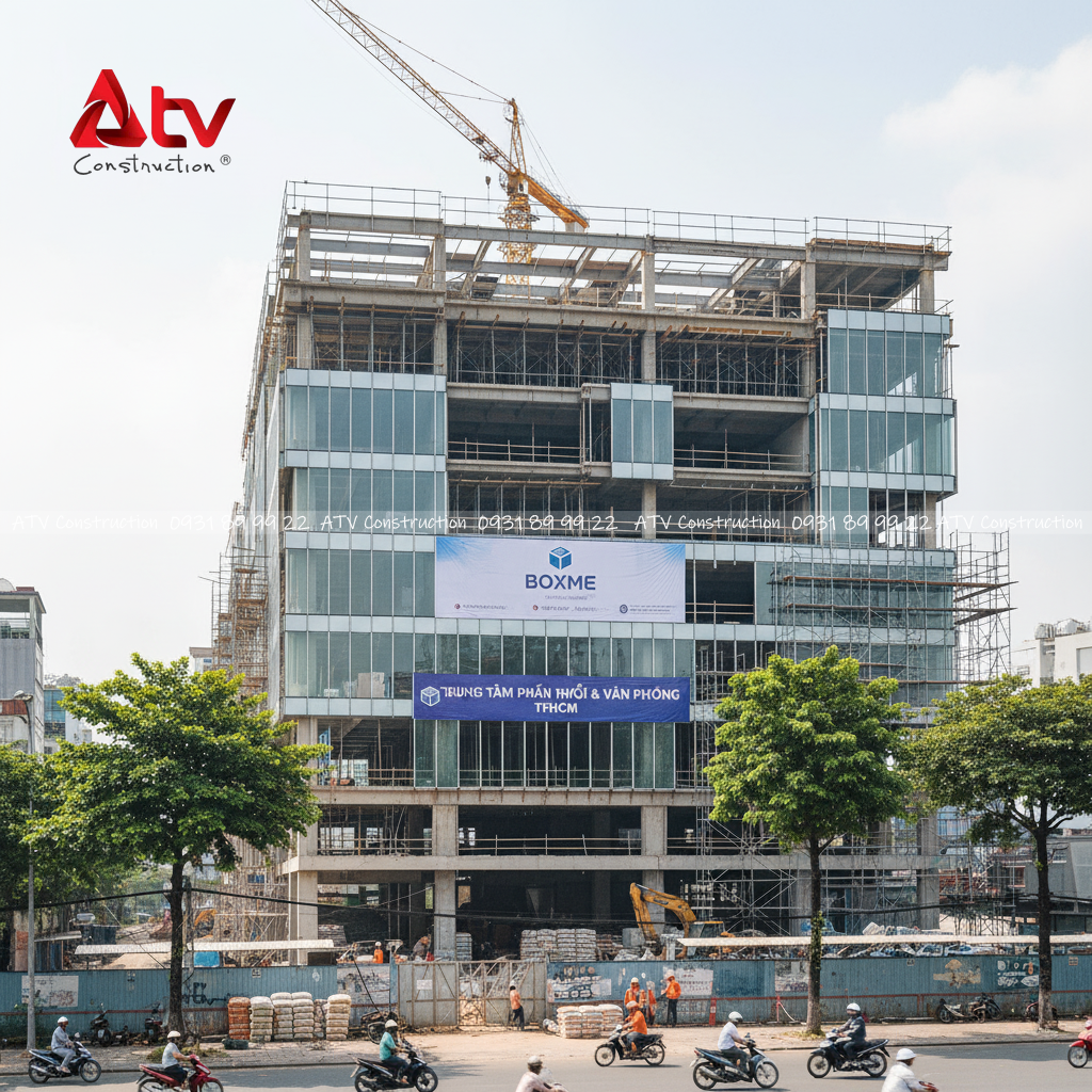 thi công văn phòng tphcm