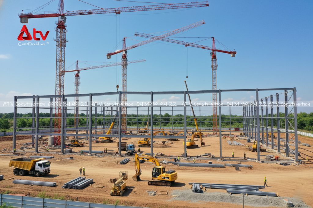 quy trình lắp dựng xây dựng nhà xưởng đạt chuẩn GMP