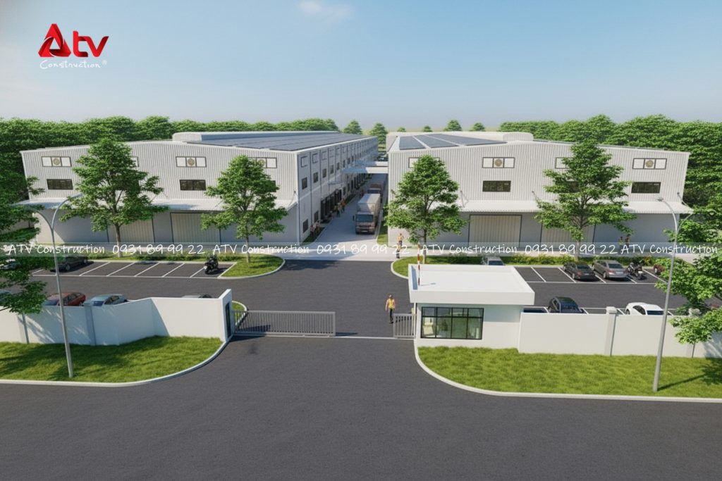 xây dựng nhà xưởng xanh tiết kiệm năng lượng