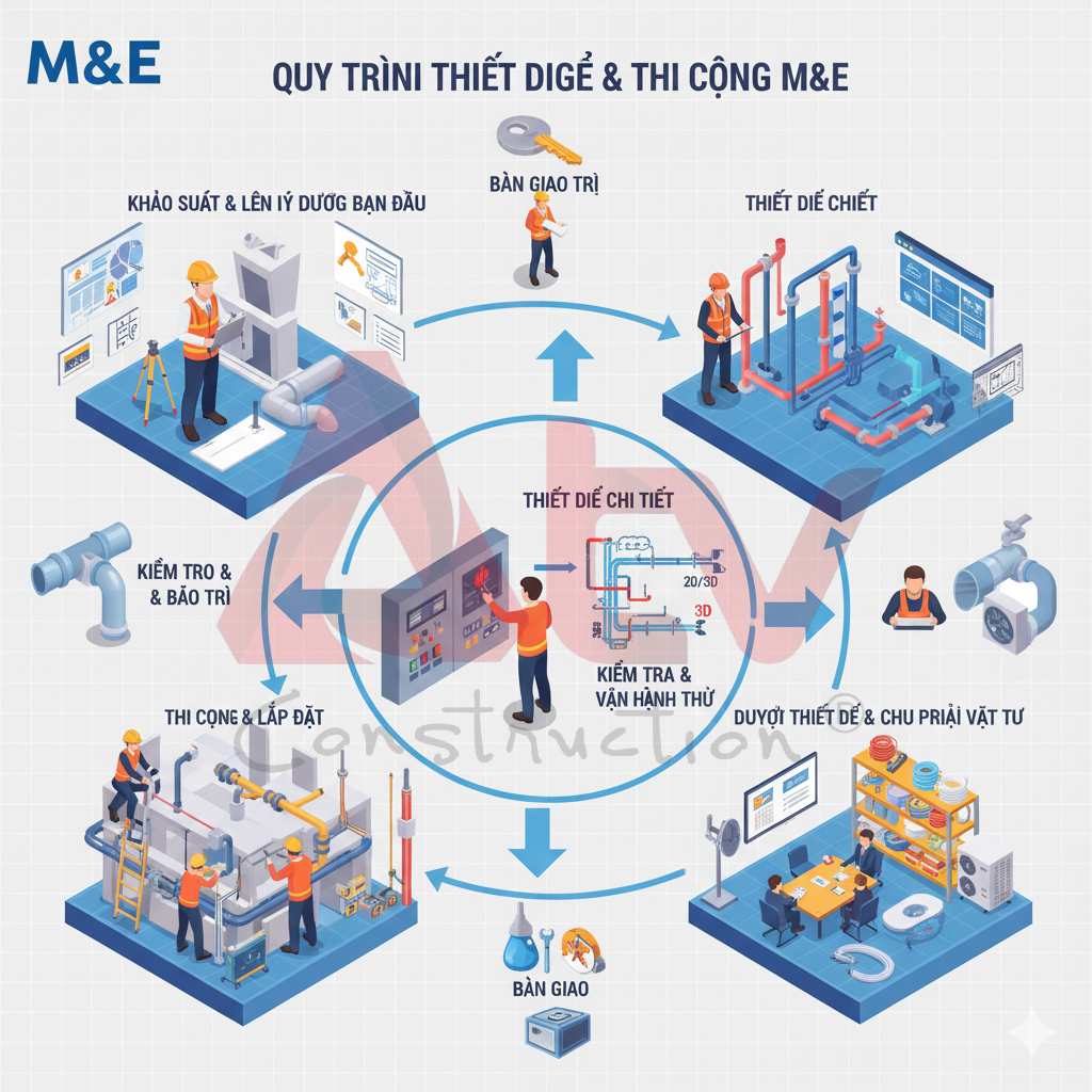 M&E xây dựng là gì