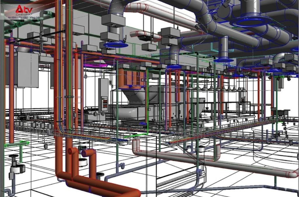 Ảnh minh họa hệ thống cơ điện ME trong xây dựng