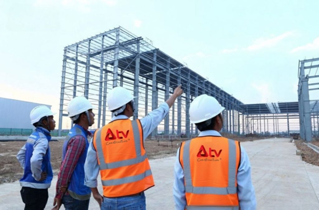 Công Ty TNHH Thương Mại Xây Dựng ATV (ATV Construction) - Đơn vị thi công nhà xưởng tại Bình Dương uy tín