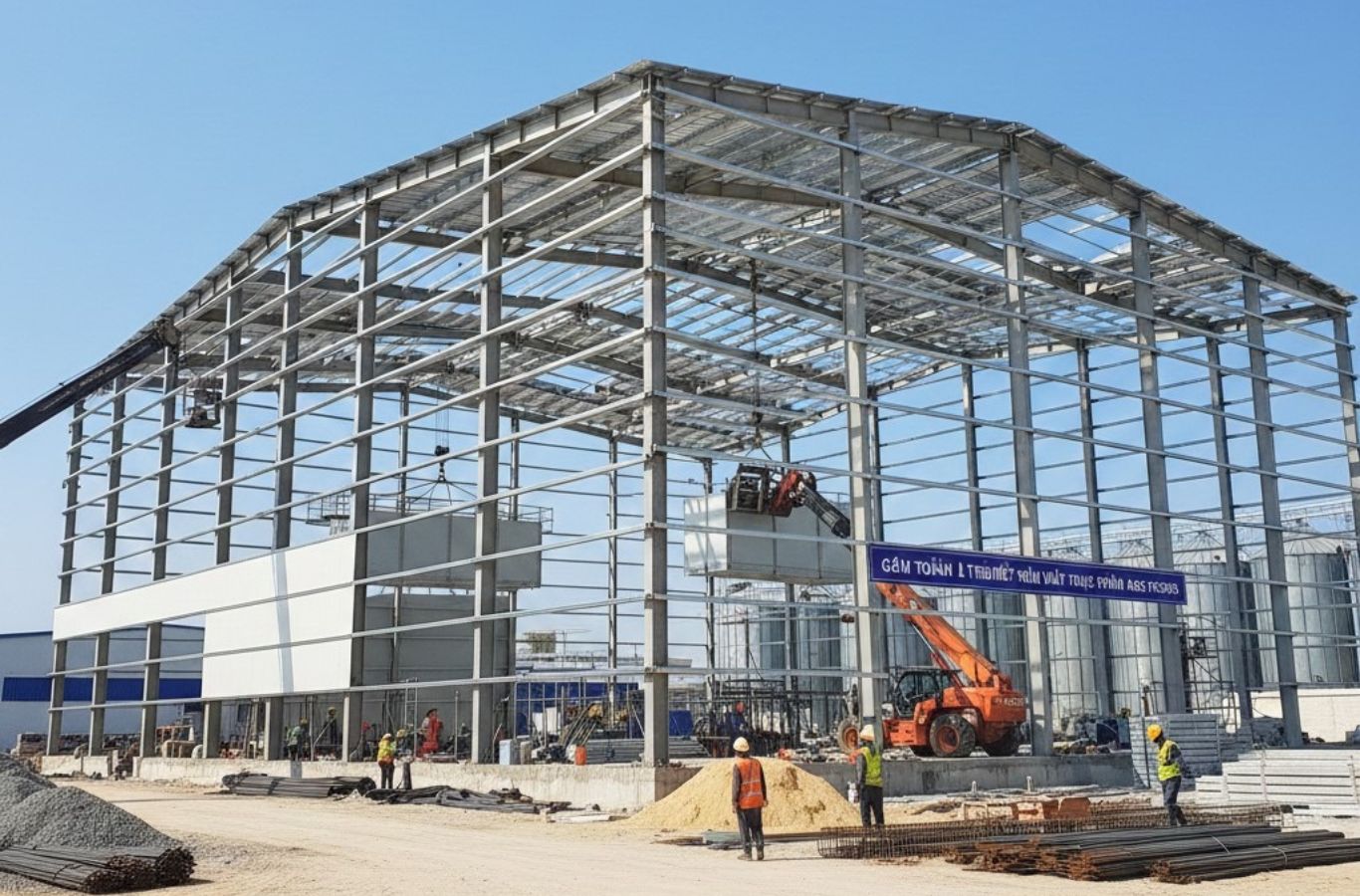 Nhà xưởng thi công đúng chuẩn giúp doanh nghiệp vượt vòng cấp phép ATTP