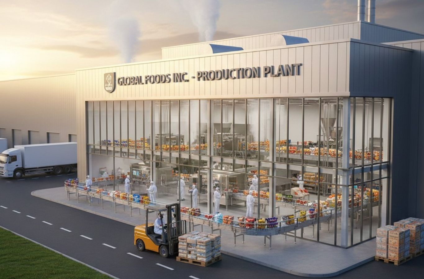 Chi phí thi công nhà xưởng sản xuất thực phẩm