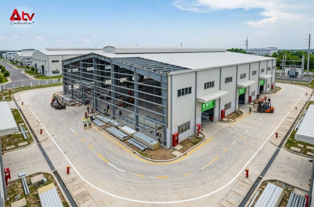 Thiết kế nhà xưởng phải tuân thủ tiêu chuẩn PCCC ngay từ đầu dự án