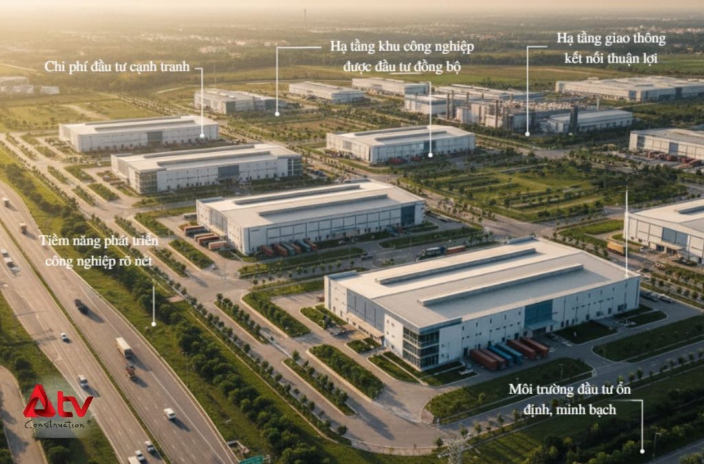 Bình Thuận – điểm đến mới cho các dự án nhà xưởng sản xuất