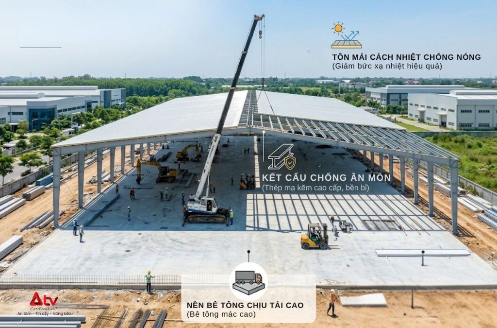 Lựa chọn vật liệu hợp lý giúp tăng tuổi thọ công trình