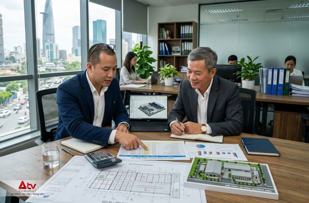 Chi phí xây dựng nhà xưởng không có một mức cố định mà phụ thuộc vào rất nhiều yếu tố