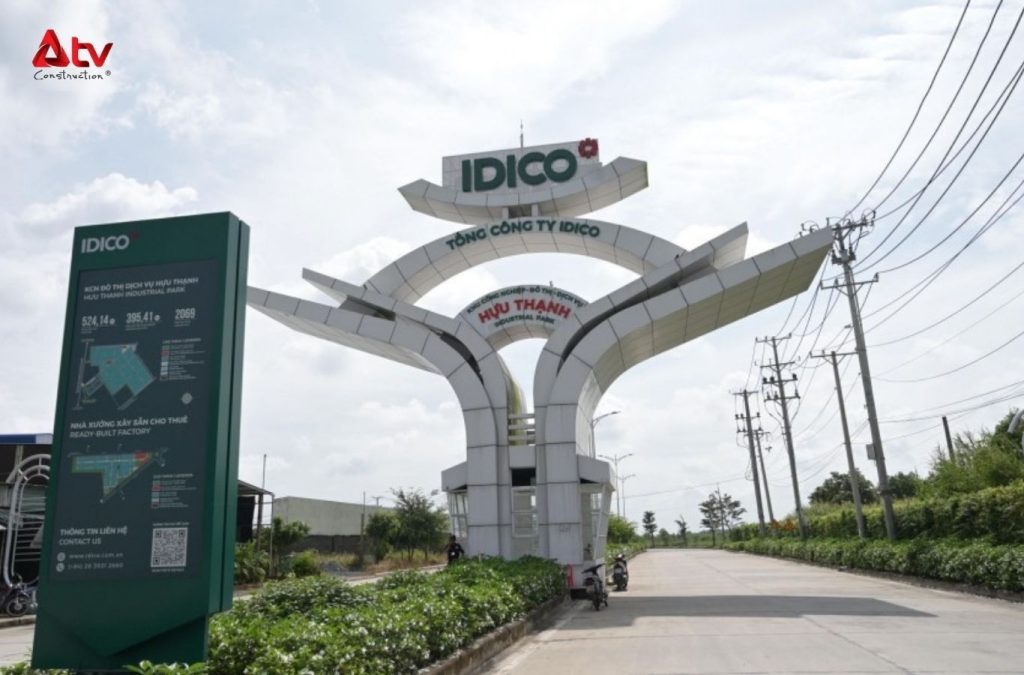 Hình ảnh khu công nghiệp Hựu Thạnh 