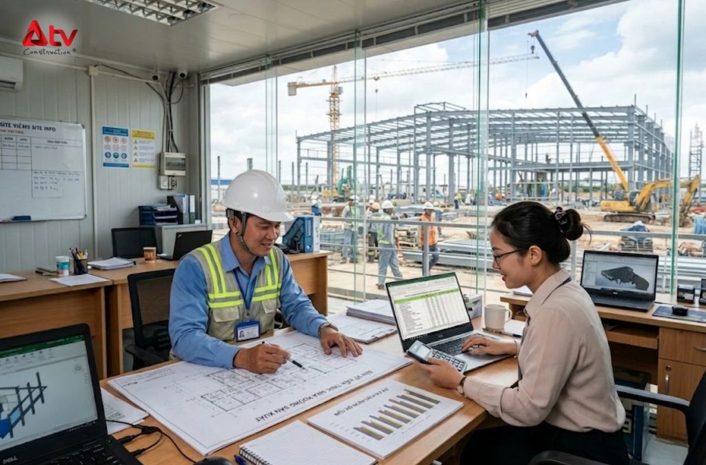 uỳ quy mô, đặc thù ngành,... mà chi phí thiết kế thi công nhà xưởng KCN Phú An Thạnh có sự khác nhau