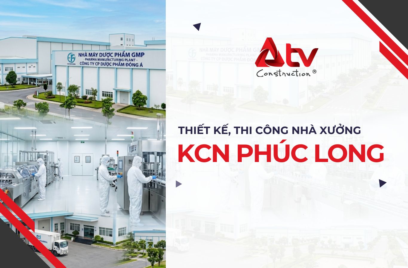 Lợi thế khi thiết kế thi công nhà xưởng KCN Phúc Long