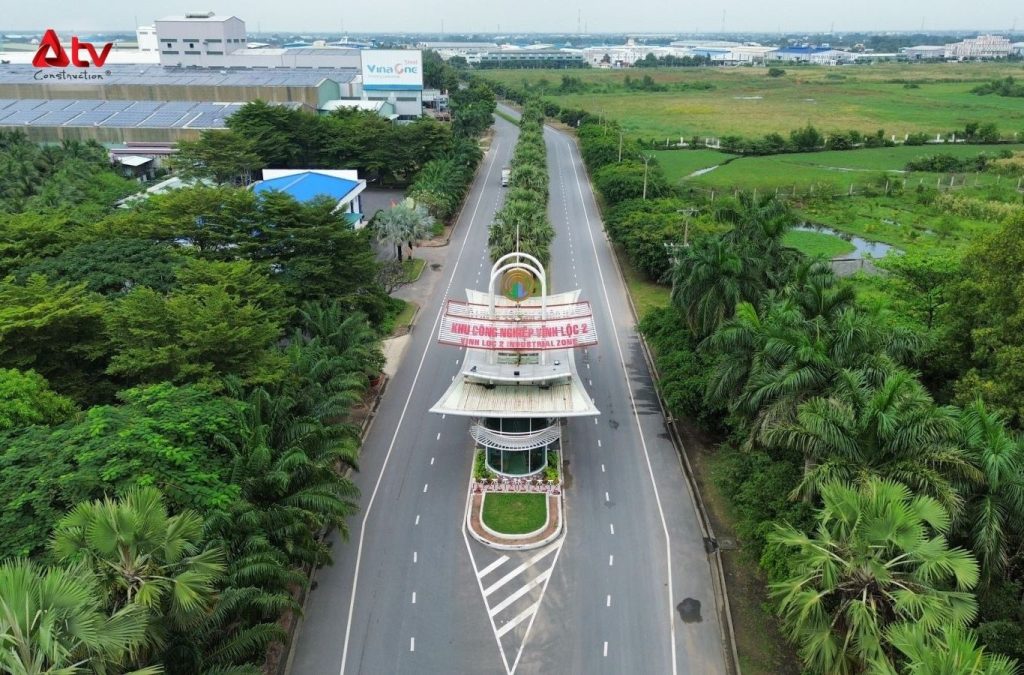 Cổng chào Khu công nghiệp Vĩnh Lộc 2