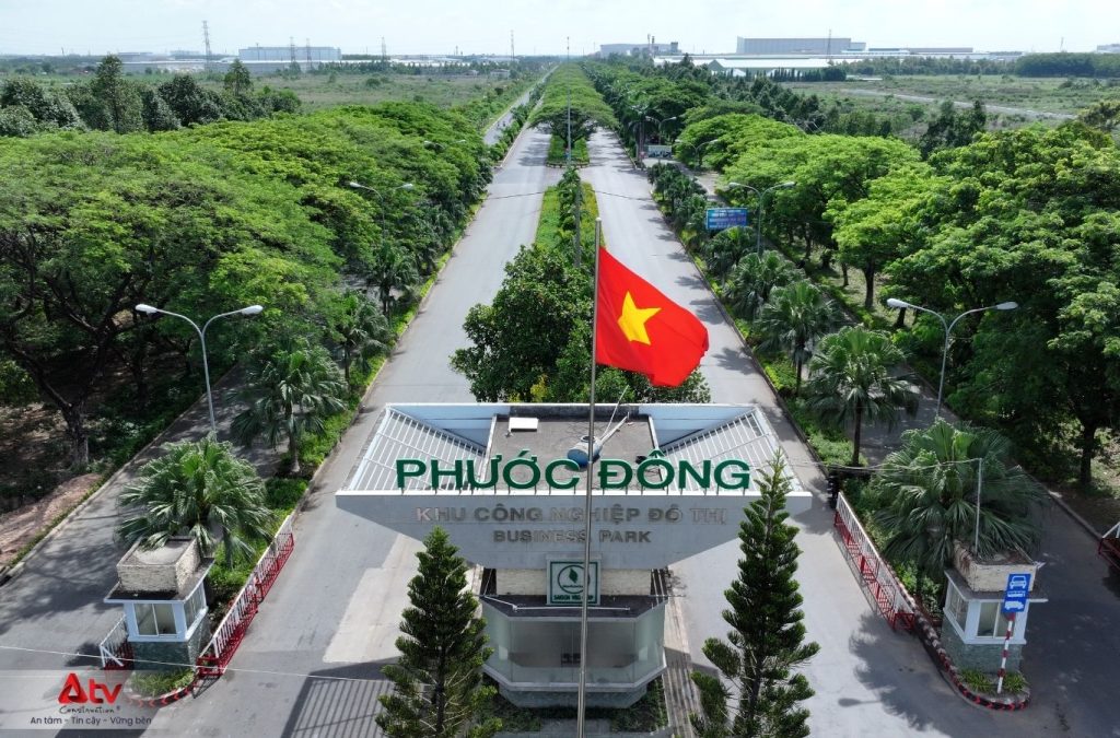 KCN Phước Đông có quỹ đất lớn, phù hợp triển khai dự án quy mô từ vừa đến lớn