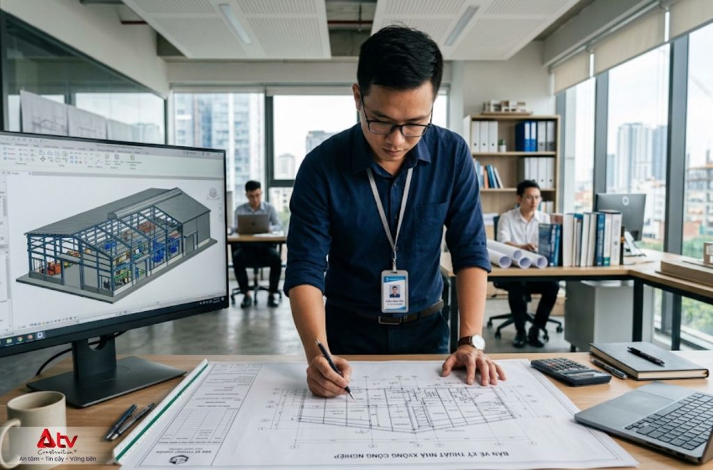 Thiết kế nhà xưởng chuẩn giúp tối ưu chi phí và vận hành