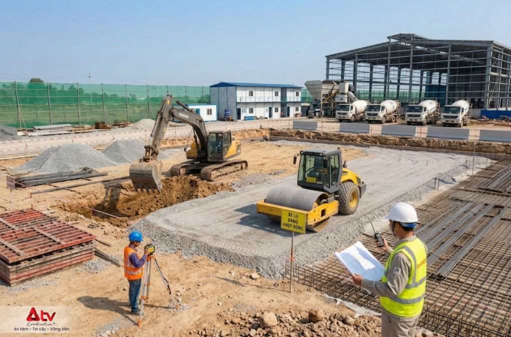 Triển khai thi công hiệu quả giúp đảm bảo an toàn công trình