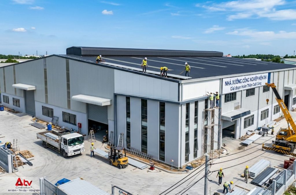 Quy trình triển khai nhà xưởng tại KCN Châu Đức