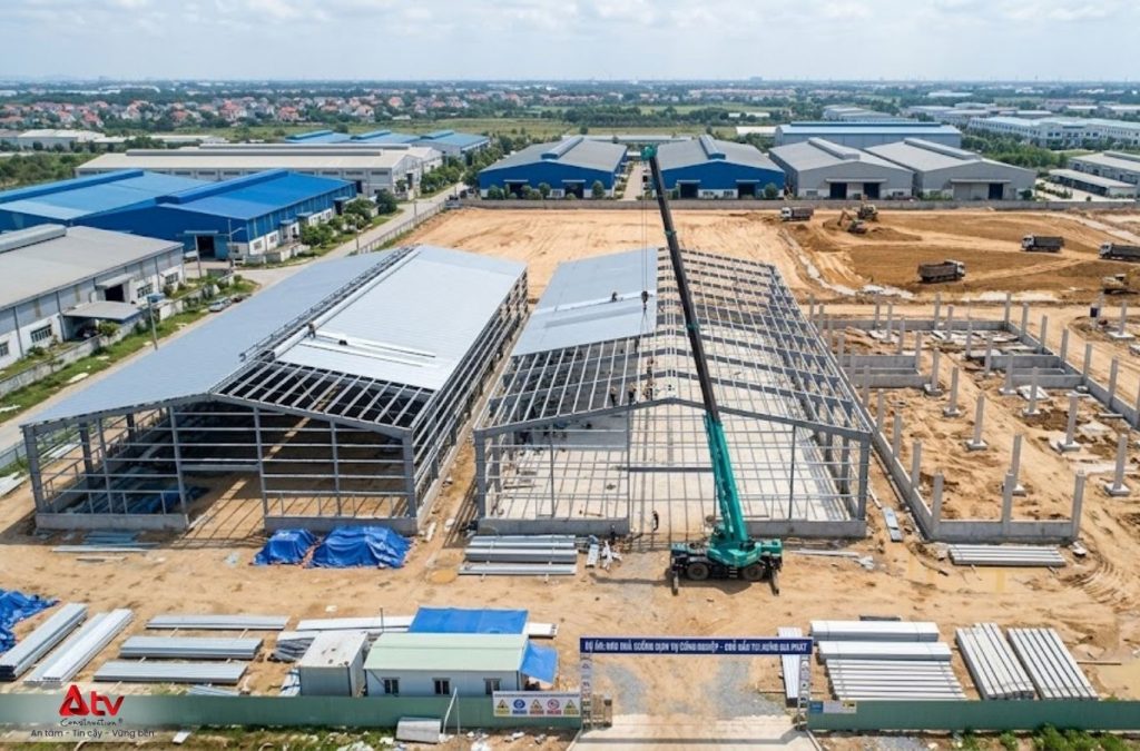 Có nhiều yếu tố ảnh hưởng đến đơn giá xây dựng nhà xưởng