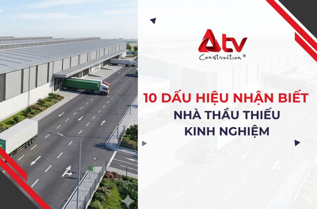 10 Dấu hiệu nhận biết nhà thầu thiếu kinh nghiệm