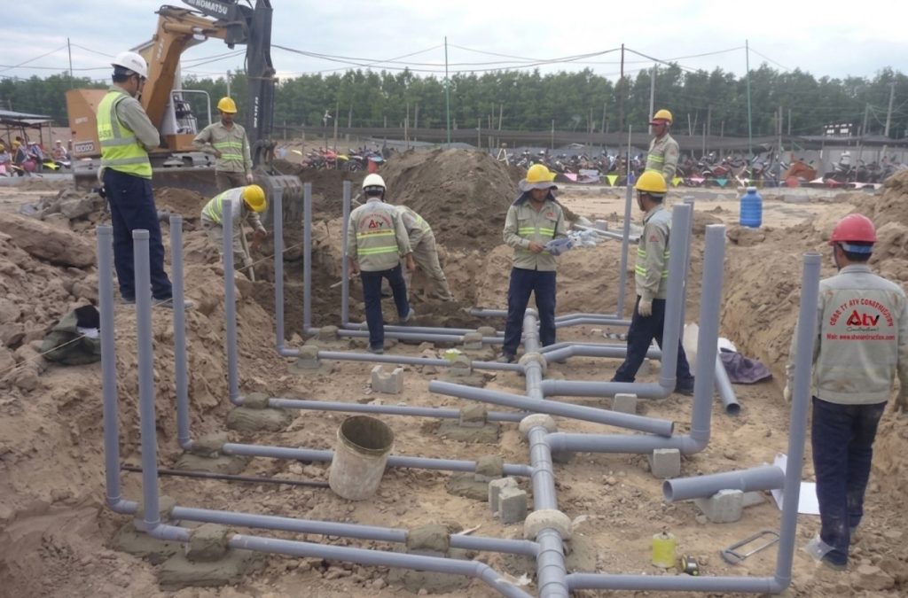 Hệ thống xử lý nước thải giúp làm sạch nước trước khi xả ra môi trường