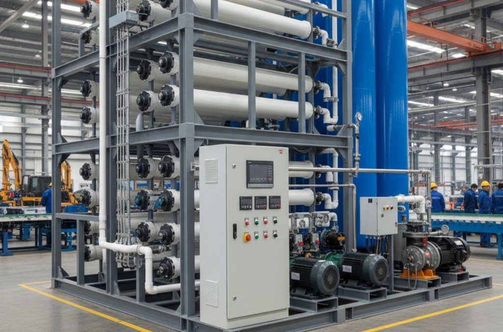 Tổng thầu phụ trách hệ thống cấp thoát nước và xử lý nước thải nhà xưởng
